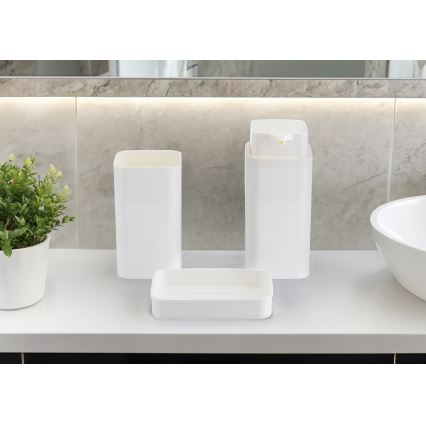 Conjunto para  casa de banho SIERRA 5 unid. branco