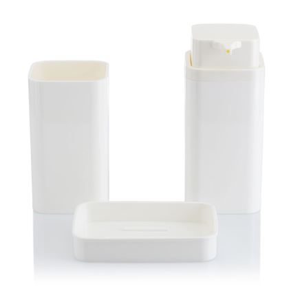 Conjunto para  casa de banho SIERRA 5 unid. branco