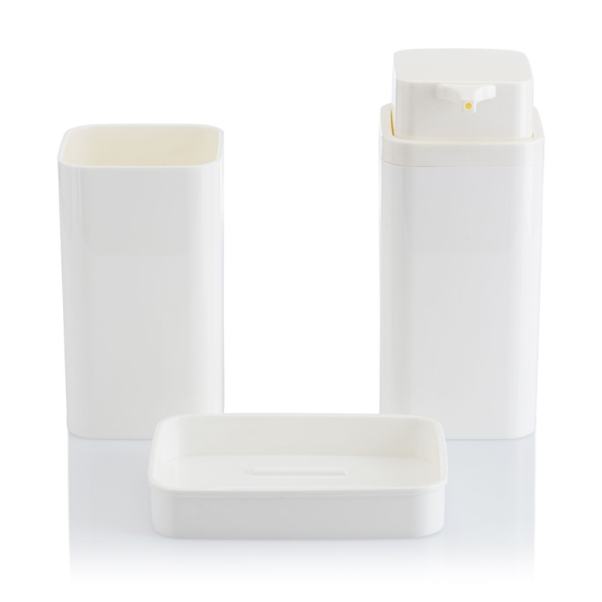 Conjunto para  casa de banho SIERRA 5 unid. branco