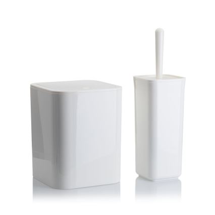 Conjunto para  casa de banho SIERRA 5 unid. branco