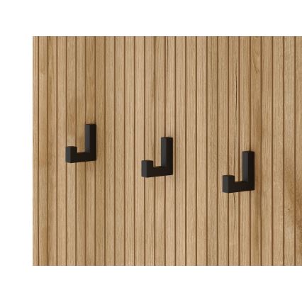 Conjunto para entrada com espelho SVEN, castanho/branco