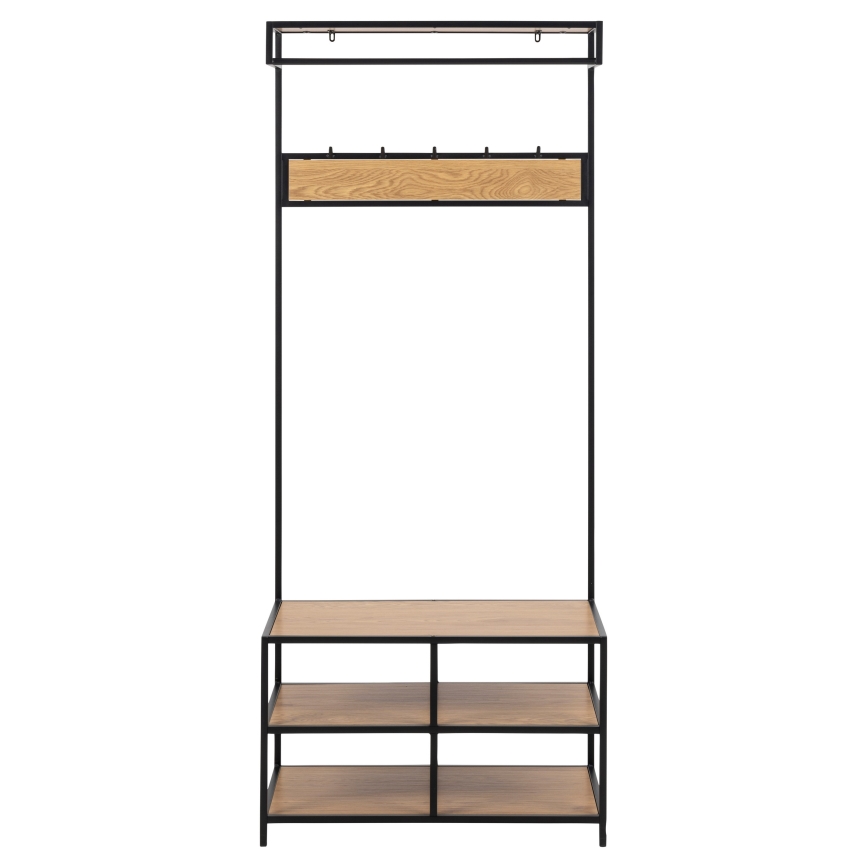 Conjunto para entrada SARON carvalho/preto