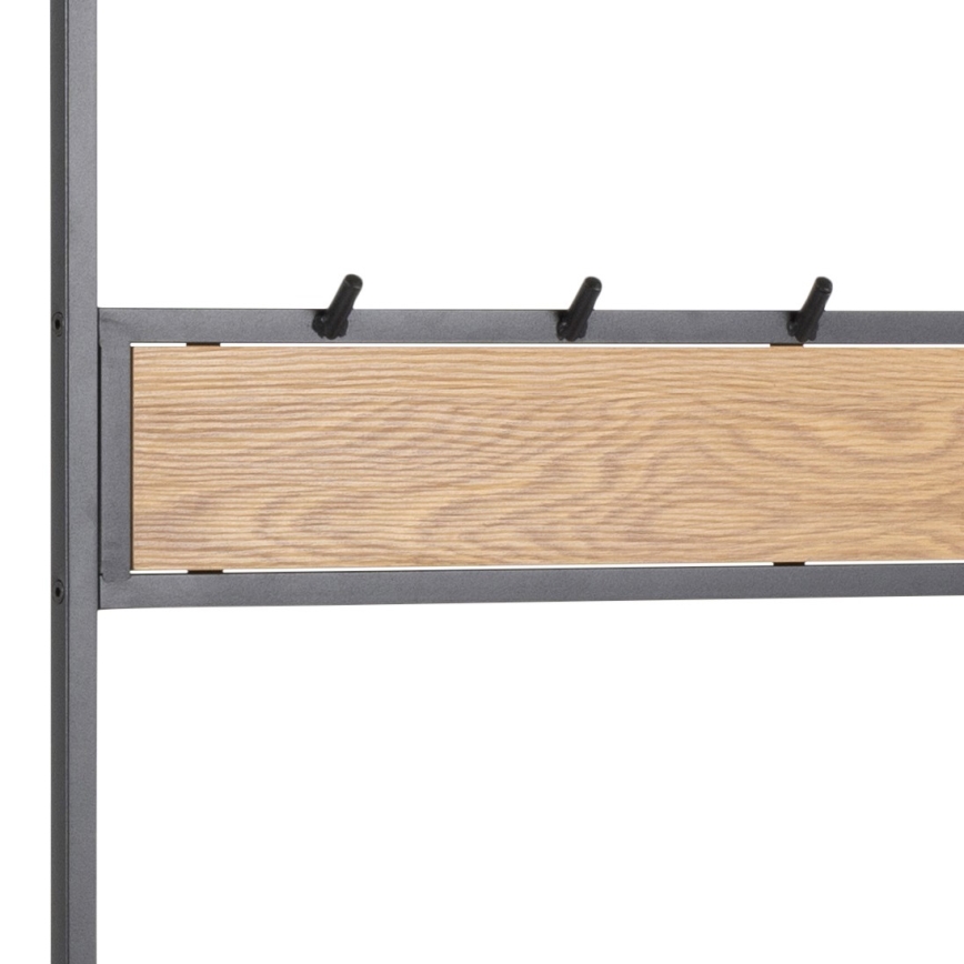 Conjunto para entrada SARON carvalho/preto