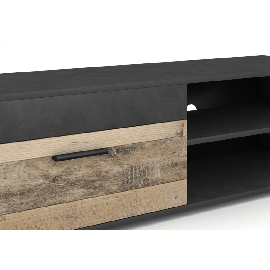 Conjunto para sala BRICK castanho/preto