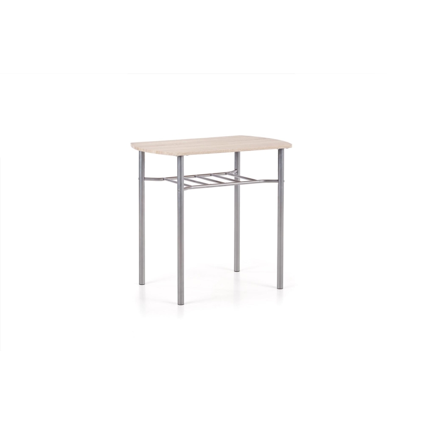 Conjunto para varanda LANCE 82x50 cm metal/carvalho Sonoma