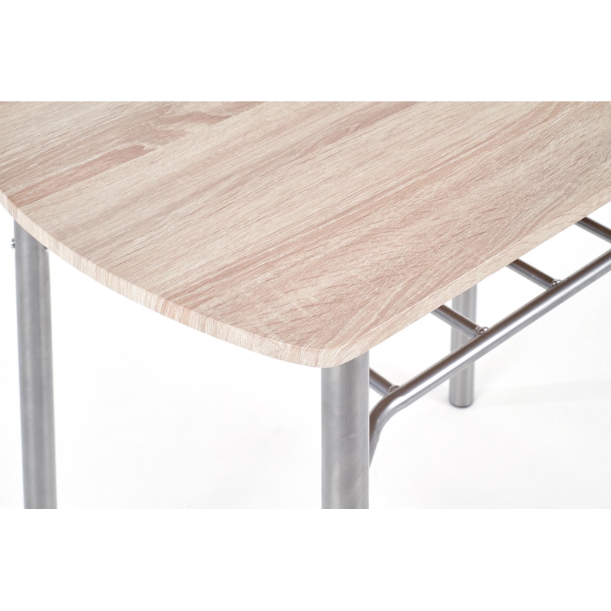 Conjunto para varanda LANCE 82x50 cm metal/carvalho Sonoma