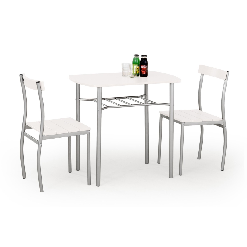 Conjunto para varanda LANCE metal/madeira