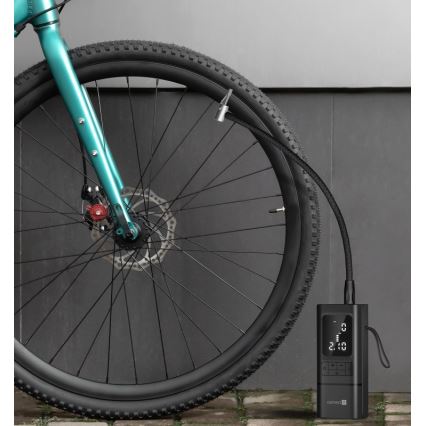 CONNECT IT CFF-4500-BK - Compressor digital de bolso AirFlow 80W/6000 mAh preto