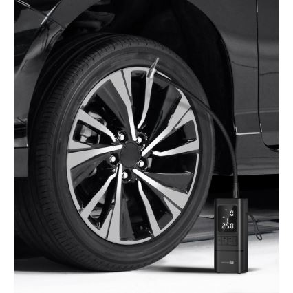 CONNECT IT CFF-4500-BK - Compressor digital de bolso AirFlow 80W/6000 mAh preto