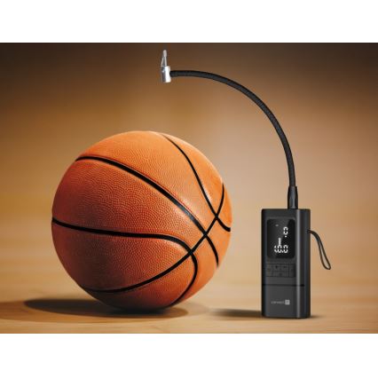 CONNECT IT CFF-4500-BK - Compressor digital de bolso AirFlow 80W/6000 mAh preto