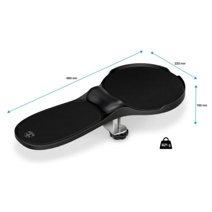 CONNECT IT CFH-3020-BK - Apoio de braços