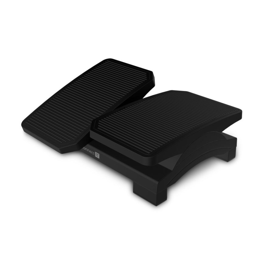 CONNECT IT CFH-4100-BK - Apoio para os pés ajustável preto