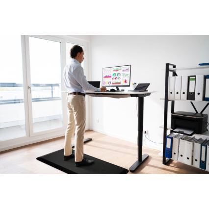 CONNECT IT CFH-4200-BK - Tapete anti-fadiga para os pés preto