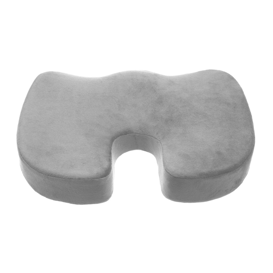 CONNECT IT CFH-5290-GY - Almofada de cadeira ergonómica cinzento