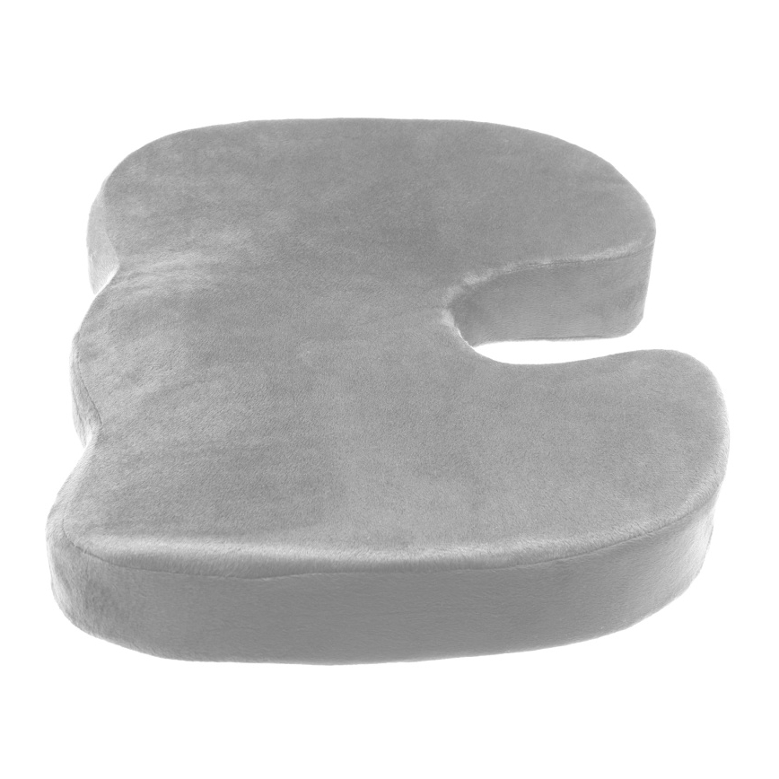 CONNECT IT CFH-5290-GY - Almofada de cadeira ergonómica cinzento