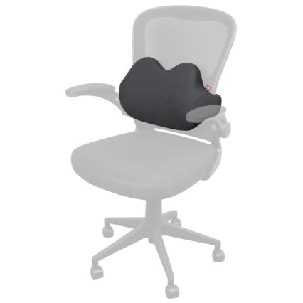 CONNECT IT CFH-5502-GY - Apoio lombar para cadeira antracite