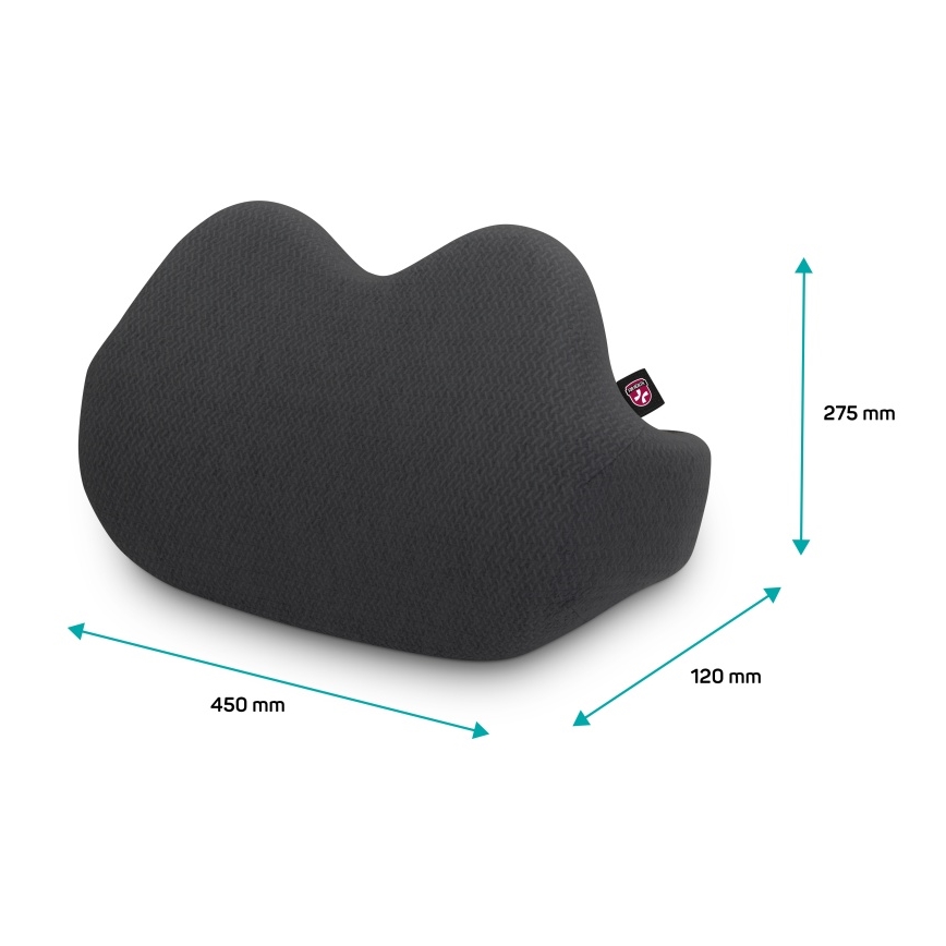 CONNECT IT CFH-5502-GY - Apoio lombar para cadeira antracite