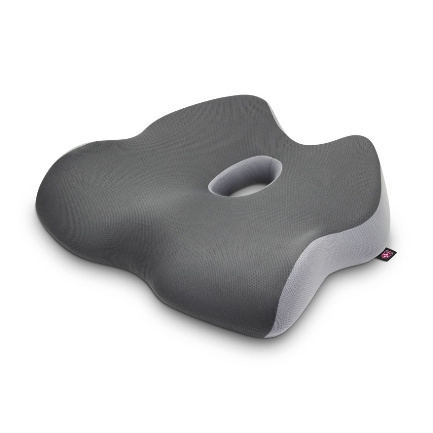 CONNECT IT CFH-5901-GY - Almofada de cadeira ergonómica cinzento