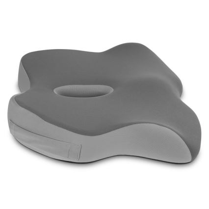 CONNECT IT CFH-5901-GY - Almofada de cadeira ergonómica cinzento