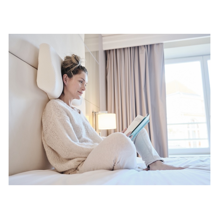 CONNECT IT CFH-6020-WH - Travesseiro anatômico Taurus branco