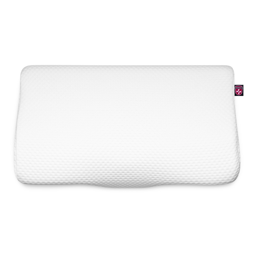 CONNECT IT CFH-6020-WH - Travesseiro anatômico Taurus branco