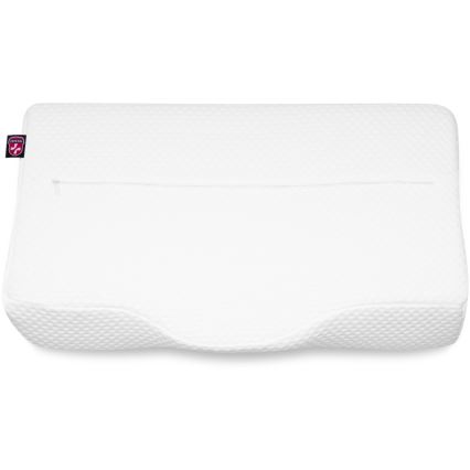 CONNECT IT CFH-6020-WH - Travesseiro anatômico Taurus branco