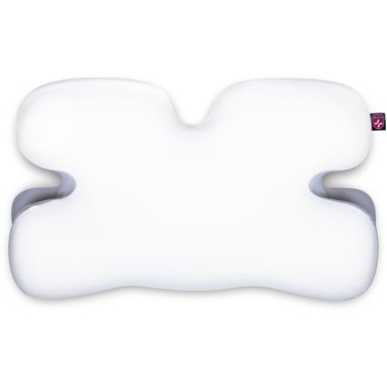 CONNECT IT CFH-6030-WH - Travesseiro anatômico Virgo branco/cinza