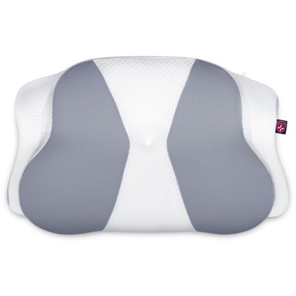 CONNECT IT CFH-6032-WH - Almofada anatômica Gemini branco/cinza