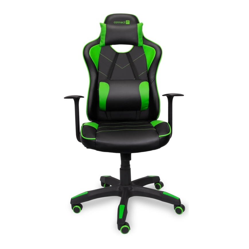 CONNECT IT CGC-0700-GR - Cadeira Gaming LeMans Pro preta/verde