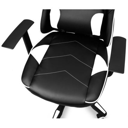 CONNECT IT CGC-0700-WH - Cadeira Gaming LeMans Pro preta/branca