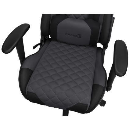 CONNECT IT CGC-1200-GY - Cadeira Gaming Monaco Pro Cinza/Preto