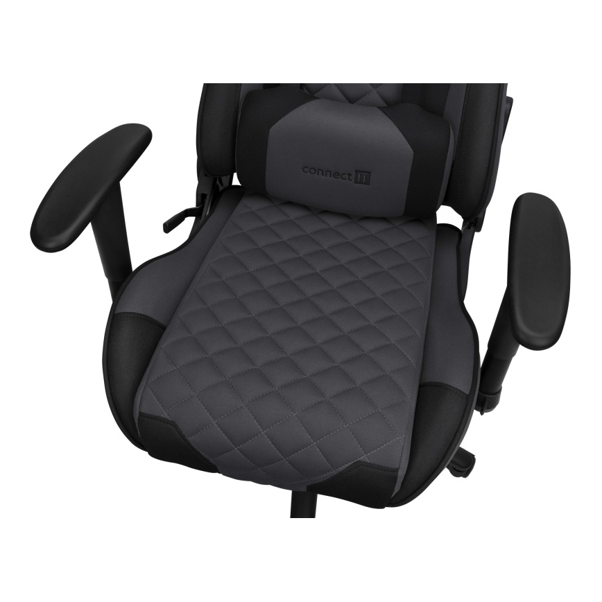 CONNECT IT CGC-1200-GY - Cadeira Gaming Monaco Pro Cinza/Preto