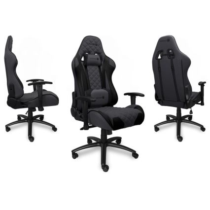CONNECT IT CGC-1200-GY - Cadeira Gaming Monaco Pro Cinza/Preto