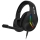 CONNECT IT CHP-3595-BK - Auscultadores LED RGB com fios gaming com microfone preto