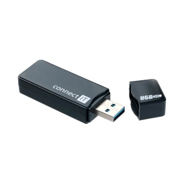 CONNECT IT CI-104 - Leitor de cartões de memória USB