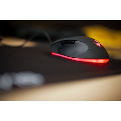 CONNECT IT CI-1128 - Rato LED para jogos com fios 1000/1200/1600/3200 DPI preto