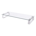 CONNECT IT CI-1135 - Base de vidro multifuncional transparente/branco