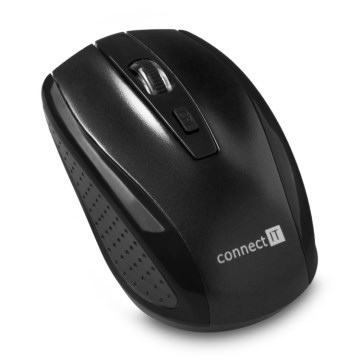 CONNECT IT CI-1223 - Rato sem fios 800/1200/1600 DPI 2xAAA preto