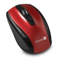 CONNECT IT CI-1224 - Rato sem fios 800/1200/1600 DPI 2x AAA preto/vermelho