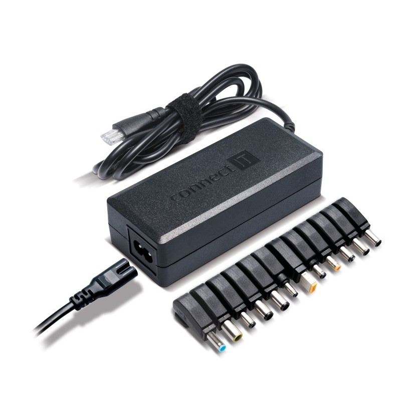 CONNECT IT CI-133 - Adaptador de corrente universal para computadores portáteis 90W