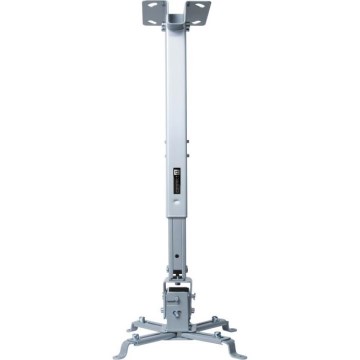 CONNECT IT CI-24 - Suporte universal para montagem de projetor no teto, prata