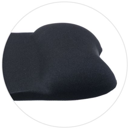 CONNECT IT CI-501 - Tapete de rato com apoio de pulso em espuma com memória