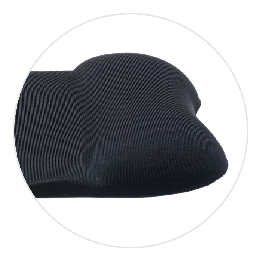 CONNECT IT CI-501 - Tapete de rato com apoio de pulso em espuma com memória