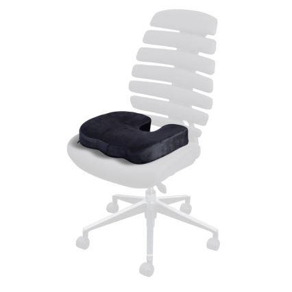 CONNECT IT CI-528 - Almofada de cadeira ergonómica preto