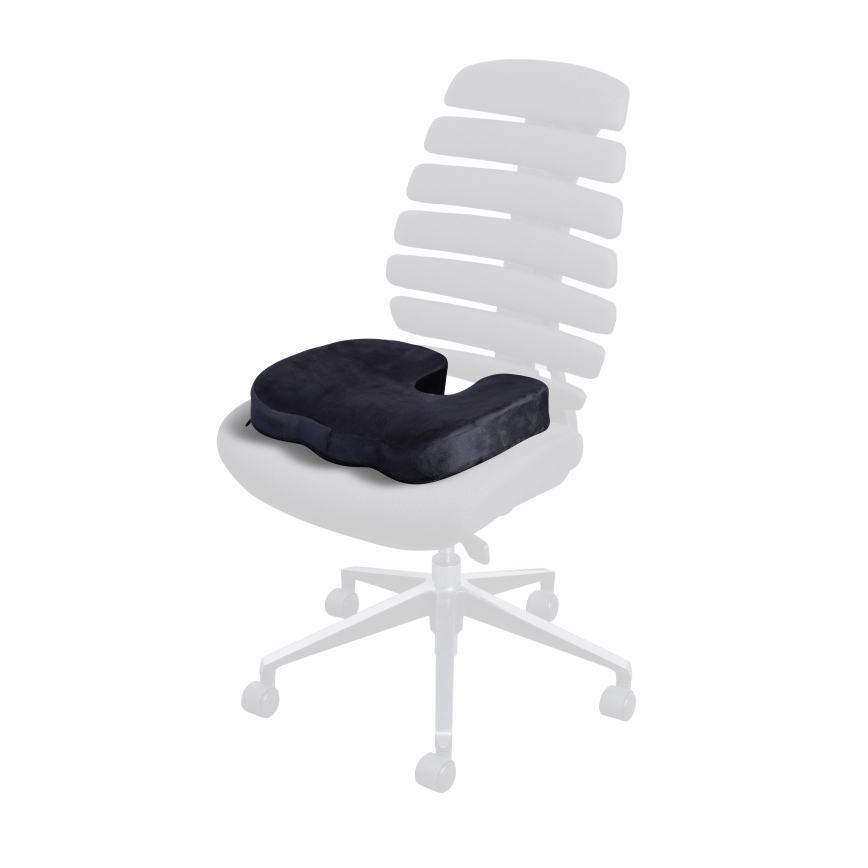 CONNECT IT CI-528 - Almofada de cadeira ergonómica preto