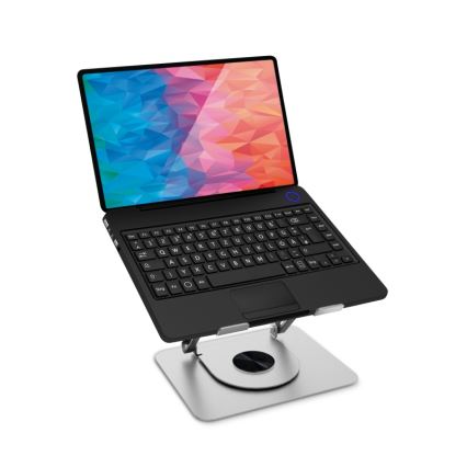 CONNECT IT CMF-2100-SL - Suporte rotativo para computador portátil prateado