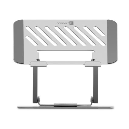 CONNECT IT CMF-2100-SL - Suporte rotativo para computador portátil prateado