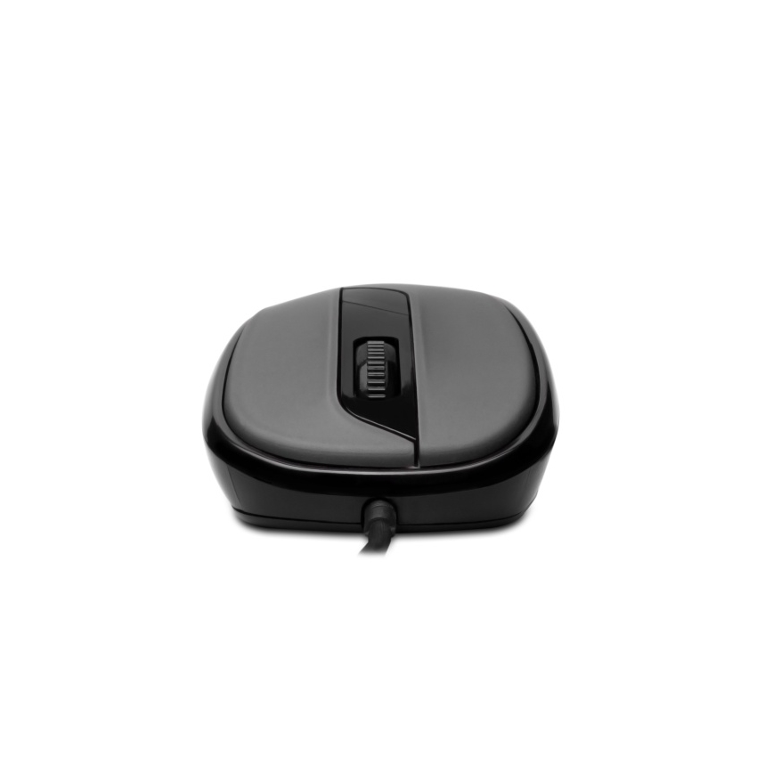 CONNECT IT CMO-1200-GY - Rato com fios 1000 DPI preto/cinzento