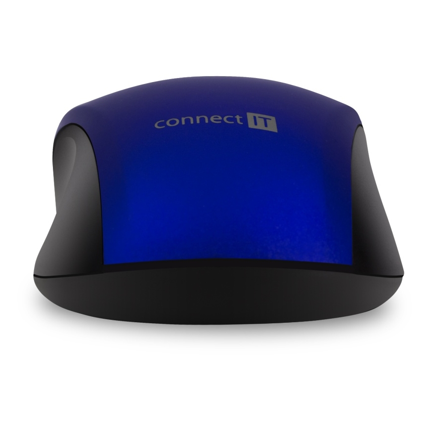 CONNECT IT CMO-2230-BL - Rato silencioso sem fios MUTE 1200 DPI 1xAA preto/azul