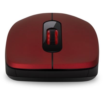 CONNECT IT CMO-2230-RD - Rato silencioso sem fios MUTE 1200 DPI 1xAA preto/vermelho